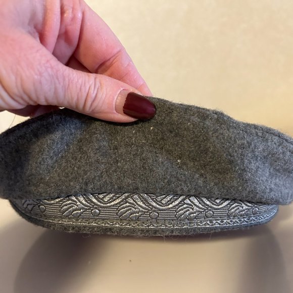GREEK Sz M 7 1/8 Gray Wool Fisherman's Cap Made in Greece - Picture 5 of 8